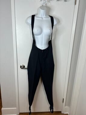 Schoeller Of Switzerland SkiFans VTG Women’s Ski Snow Bibs Pants ~ Size 10 Long